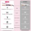 TYMO Flat Iron Hair Straightener and Curler 2 in 1 with 10s Fast Heating, 1 Inch Professional Titanium Straightening Curling Iron TYMO Flat Iron Hair Straightener and Curler 2 in 1 with 10s Fast Heating, 1 Inch Professional Titanium Straightening Curling Iron