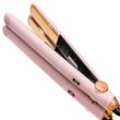 TYMO Flat Iron Hair Straightener and Curler 2 in 1 with 10s Fast Heating, 1 Inch Professional Titanium Straightening Curling Iron