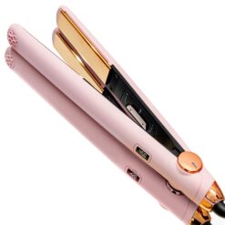 TYMO Flat Iron Hair Straightener and Curler 2 in 1 with 10s Fast Heating, 1 Inch Professional Titanium Straightening Curling Iron