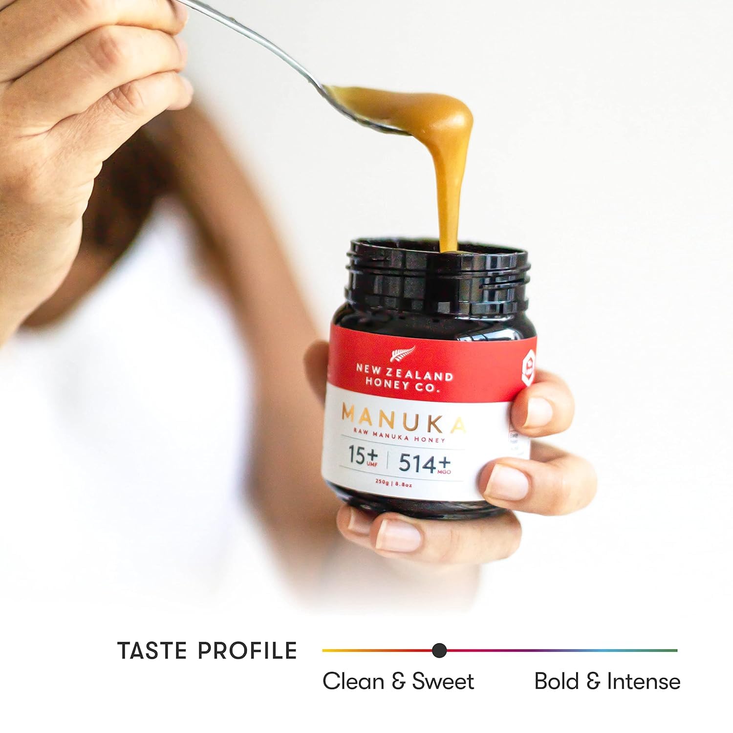 New Zealand Honey Co. Raw Manuka Honey UMF 15+ | MGO 514+, UMF Certified / 8.8oz New Zealand Honey Co. Raw Manuka Honey UMF 15+ | MGO 514+, UMF Certified / 8.8oz - Image 7