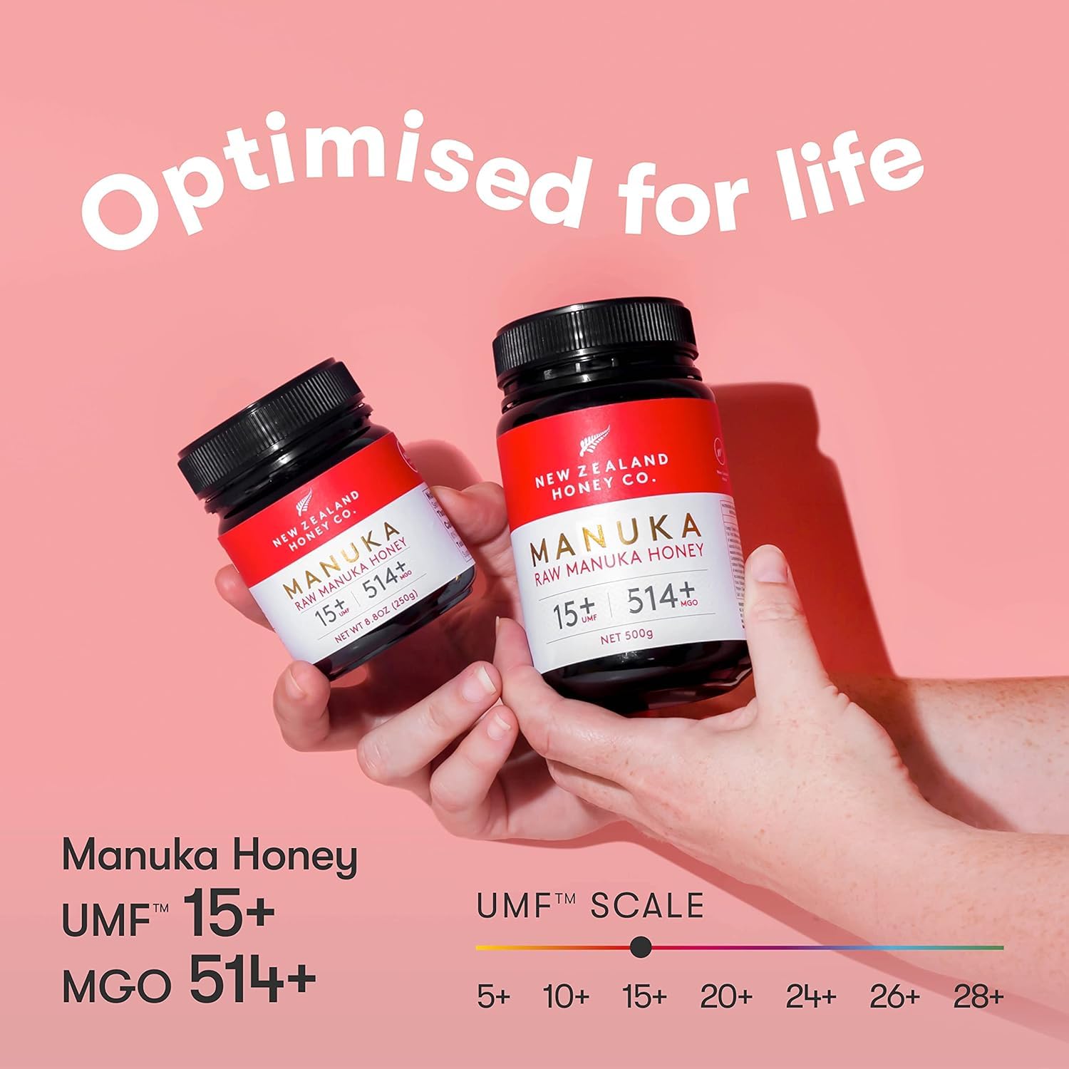 New Zealand Honey Co. Raw Manuka Honey UMF 15+ | MGO 514+, UMF Certified / 8.8oz New Zealand Honey Co. Raw Manuka Honey UMF 15+ | MGO 514+, UMF Certified / 8.8oz - Image 8