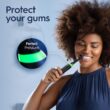 Oral-B iO Deep Clean Rechargeable Electric Powered Toothbrush, White with iO Series 3 Limited, 2 Brush Heads and Travel Case