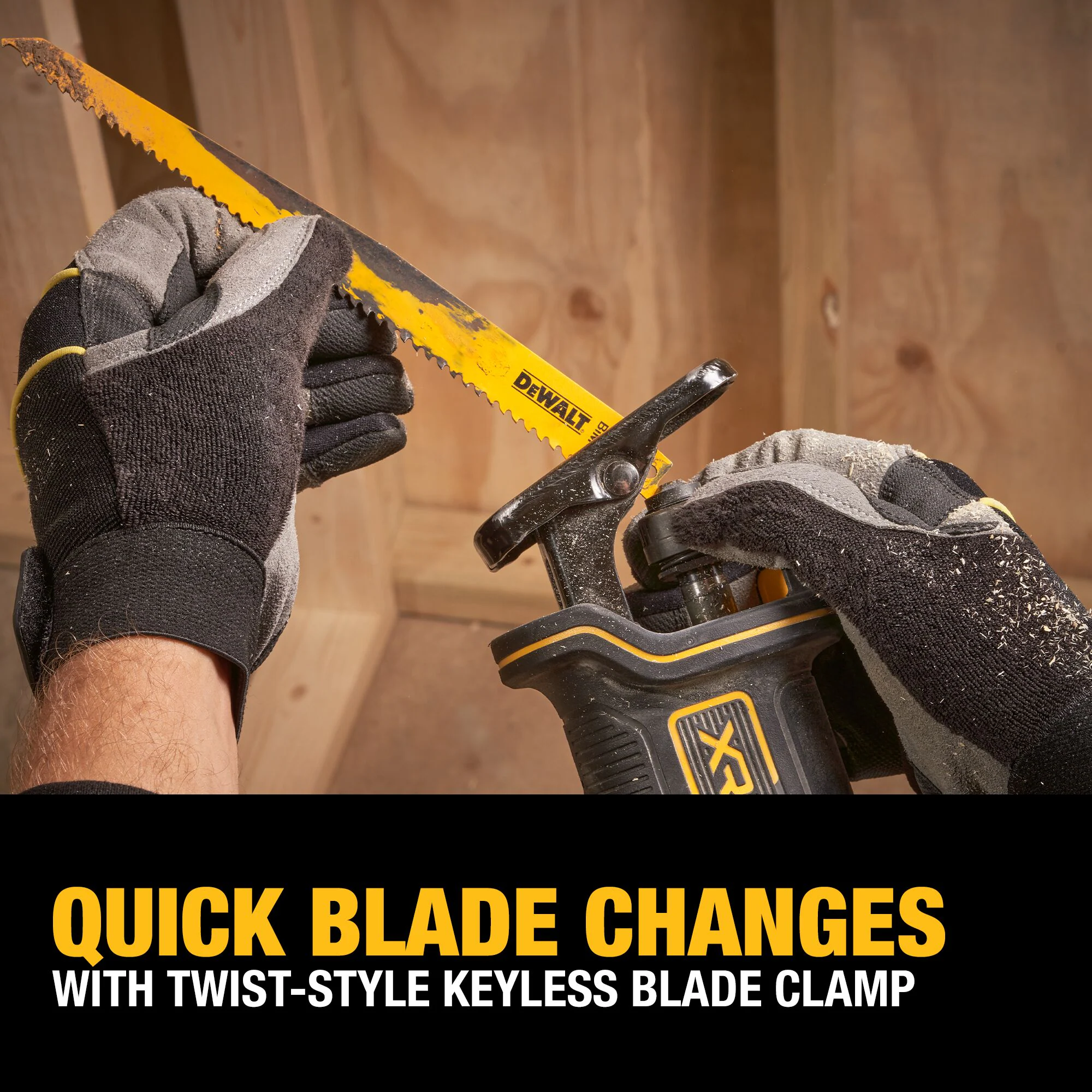 DEWALT XR 20-volt Max Variable Brushless Cordless Reciprocating Saw (Battery and Charger Not Included) DEWALT XR 20-volt Max Variable Brushless Cordless Reciprocating Saw (Battery and Charger Not Included) - Image 10