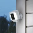 Ring Spotlight Cam Plus Battery - Smart Security Video Camera with 2 Motion-Activated LED Spotlights, 2-Way Talk, Color Night Vision, 2-Pack, White