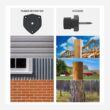 VOSKER V300-ULT-US Indoor/Outdoor 1-Camera Battery-operated Mounted Micro Sd (Included) Security Camera System