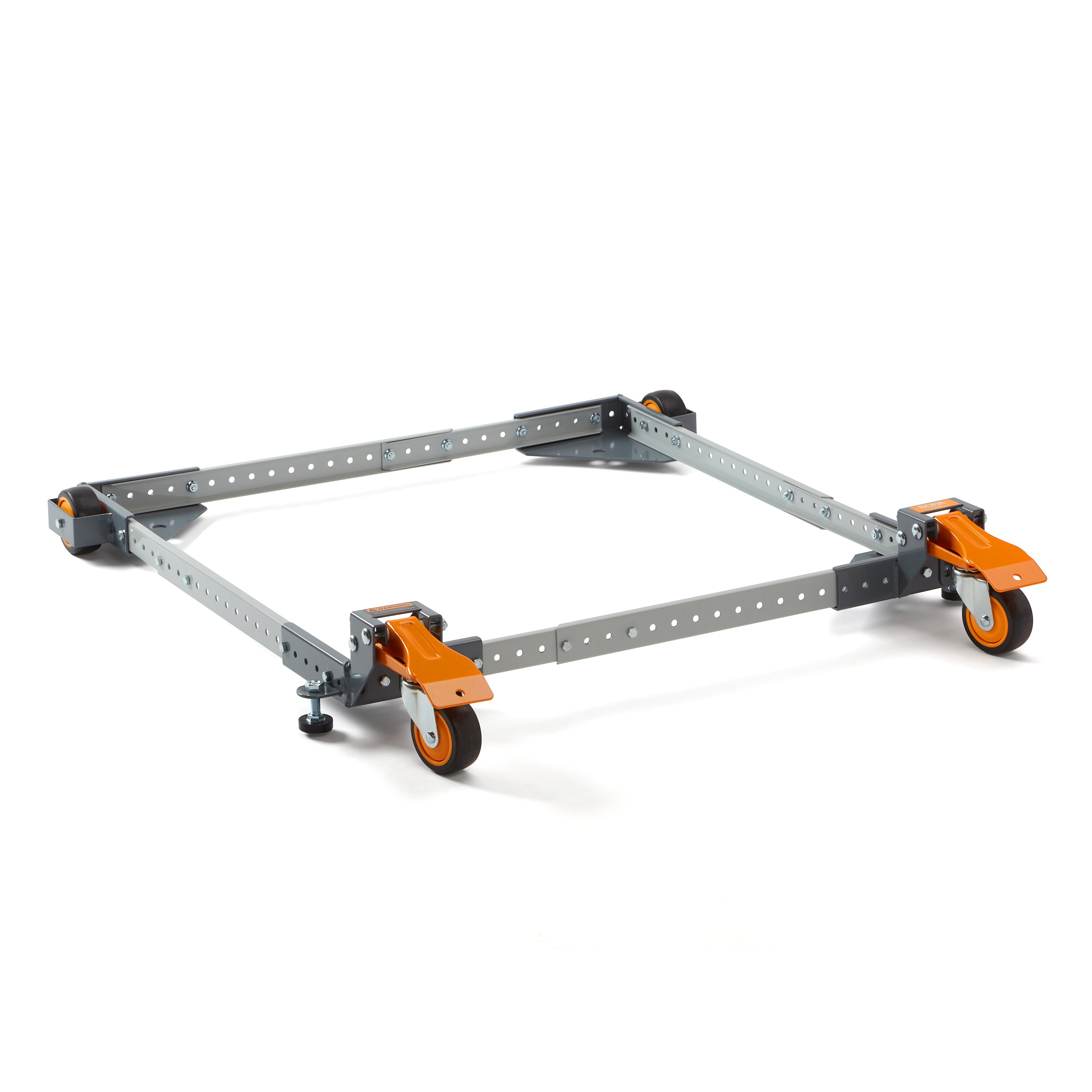 BORA Adjustable Mobile Base for Benchtop & Stationary Tools, Silver, Wheeled, 34x34 Inches, 18 lbs. BORA Adjustable Mobile Base for Benchtop & Stationary Tools, Silver, Wheeled, 34x34 Inches, 18 lbs. - Image 4