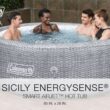 Bestway 180 Jet 7-Person Inflatable Round Hot Tub (Cover Included)