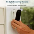 Arlo 2nd Generation Wi-Fi Compatible Smart Video Doorbell in White Arlo 2nd Generation Wi-Fi Compatible Smart Video Doorbell in White