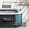 Intex 140 Jet 6-Person Inflatable Square Hot Tub (Cover Included) Intex 140 Jet 6-Person Inflatable Square Hot Tub (Cover Included)