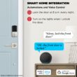 Kwikset Halo Keyless Entry Satin Nickel Smart Lock Electronic Deadbolt with Wifi Smartkey Touchscreen