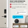 Kwikset Halo Keyless Entry Matte Black Smart Lock Electronic Deadbolt with Wifi Smartkey Touchscreen