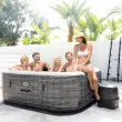 Intex 140 Jet 6-Person Inflatable Square Hot Tub (Cover Included) Intex 140 Jet 6-Person Inflatable Square Hot Tub (Cover Included)