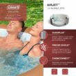 Bestway 120 Jet 4-Person Inflatable Round Hot Tub (Cover Included)