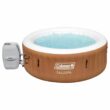 Bestway 120 Jet 4-Person Inflatable Round Hot Tub (Cover Included)