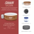 Bestway 120 Jet 4-Person Inflatable Round Hot Tub (Cover Included)