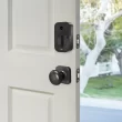 Yale Assure Lock 2 Black Suede Smart Lock Electronic Deadbolt with Wifi Bluetooth Fingerprint Touchscreen Keypad