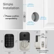 Yale Assure Lock 2 Satin Nickel Smart Lock Electronic Deadbolt with Wifi Bluetooth Fingerprint Touchscreen Keypad