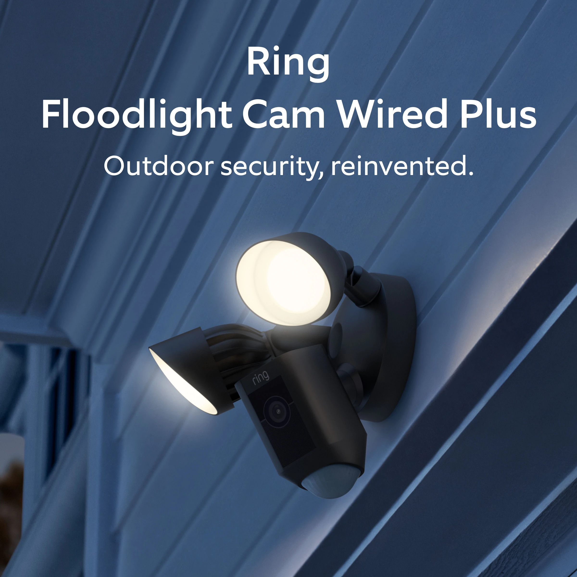 Ring Floodlight Cam Wired Plus - Smart Security Video Camera with 2 Motion-Activated LED Floodlights, 2-Way Talk, Color Night Vision, Black Ring Floodlight Cam Wired Plus - Smart Security Video Camera with 2 Motion-Activated LED Floodlights, 2-Way Talk, Color Night Vision, Black - Image 8