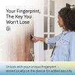 Yale Assure Lock 2 Satin Nickel Smart Lock Electronic Deadbolt with Wifi Bluetooth Fingerprint Touchscreen Keypad