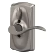Schlage Camelot Satin Nickel Electronic Handle with Keypad