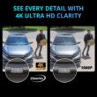 Defender Guard Pro 4K AI Indoor/Outdoor 3-Channel 3-Camera 4K Plug-in Bullet Micro Sd (Included) Security Camera System