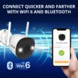 Defender Guard Pro 4K AI Indoor/Outdoor 3-Channel 3-Camera 4K Plug-in Bullet Micro Sd (Included) Security Camera System