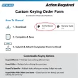 Schlage Customizable Keying Camelot-Georgian Satin Nickel Electronic Knob with Keypad