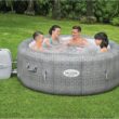 Bestway 140 Jet 6-Person Inflatable Round Hot Tub (Cover Included)