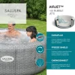 Bestway 140 Jet 6-Person Inflatable Round Hot Tub (Cover Included)