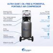 California Air Tools 20-Gallon Portable Electric 125 PSI Vertical Air Compressor California Air Tools 20-Gallon Portable Electric 125 PSI Vertical Air Compressor