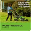 Greenworks Dual Port 80-volt 21-in Cordless Push Lawn Mower 4 Ah (1-Battery and Charger Included) Greenworks Dual Port 80-volt 21-in Cordless Push Lawn Mower 4 Ah (1-Battery and Charger Included)