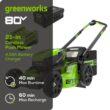 Greenworks Dual Port 80-volt 21-in Cordless Push Lawn Mower 4 Ah (1-Battery and Charger Included) Greenworks Dual Port 80-volt 21-in Cordless Push Lawn Mower 4 Ah (1-Battery and Charger Included)