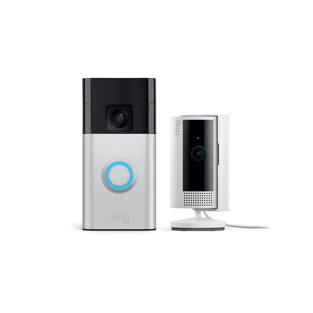 Ring Starter Set with Battery Doorbell and Indoor Cam Ring Starter Set with Battery Doorbell and Indoor Cam