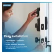 Schlage Encode Greenwich Matte Black Smart Lock Electronic Deadbolt with Wifi Bluetooth Touchscreen Keypad