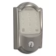 Schlage Encode Camelot Satin Nickel Smart Lock Electronic Deadbolt with Wifi Touchscreen Keypad