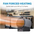 NewAir Up to 4800-Watt Infrared Portable Electric Garage Heater with Thermostat