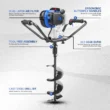 Wild Badger Power WB52CCEA 53-cc 1- or 2-man 53cc Auger Powerhead with 8-in Bit(s) Included Wild Badger Power WB52CCEA 53-cc 1- or 2-man 53cc Auger Powerhead with 8-in Bit(s) Included