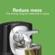 Hamilton Beach 2-in-1 Electric Automatic Can Opener for Kitchen with Hands-Free Removable Walking Head, Black (76611F)