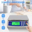RUJIXU Large Digital Kitchen Scale 30KG Commercial Food Scale 66LB