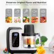 MOMYEASY Baby Food Maker, Multi Baby Food Processor, Auto Cooking & Grinding