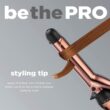 CONAIR INFINITIPRO Rose Gold Titanium 1-Inch Curling Iron, 1-inch barrel produces classic curls