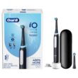 Oral-B iO Deep Clean Rechargeable Electric Powered Toothbrush, Black with iO Series 3 Limited, 2 Brush Heads and Travel Case Oral-B iO Deep Clean Rechargeable Electric Powered Toothbrush, Black with iO Series 3 Limited, 2 Brush Heads and Travel Case