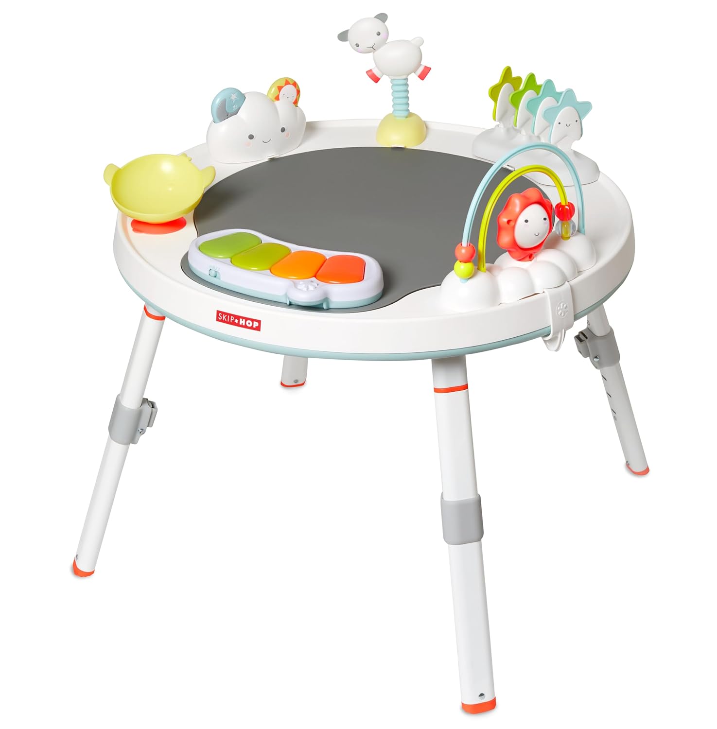 Skip Hop Baby Activity Center: Interactive Play Center with 3-Stage Grow-with-Me Functionality, 4mo+, Silver Lining Cloud Skip Hop Baby Activity Center: Interactive Play Center with 3-Stage Grow-with-Me Functionality, 4mo+, Silver Lining Cloud - Image 6