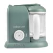 BEABA Babycook Solo 4 in 1 Baby Food Maker, Puree Steamer and Blender for Purees, Grinder with Auto Steam Cooking, Eucalyptus