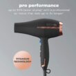 INFINITIPRO BY CONAIR Hair Dryer with Diffuser, AC Motor Pro Hair Dryer with Ceramic Technology, Black, Packaging May Vary