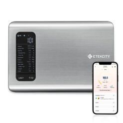 Etekcity Smart Food Kitchen Scale with Nutritional Calculator, Free App with 19 Nutrients Tracking, Calorie, Marco, 11lb