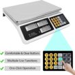 YIFOR Digital Commercial Price Scale 88lb/40kg Price Computing Scale, Food Produce Counting Weight Scale