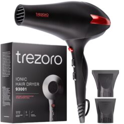 Professional Ionic Hair Dryer for Salon, 2200W Powerful Blow Dryer