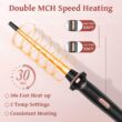Ufree 5 in 1 Curling Iron with Interchangeable Ceramic Barrels (0.35"-1.25"), Curling Wand Set with Flat Iron Hair Straightener, Women Gifts Ufree 5 in 1 Curling Iron with Interchangeable Ceramic Barrels (0.35"-1.25"), Curling Wand Set with Flat Iron Hair Straightener, Women Gifts