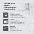 Nutrition Scale by Greater Goods with Food Grade Glass, Perfect for Calorie Counting, Meal Prep, and Weight Loss (Silver) Nutrition Scale by Greater Goods with Food Grade Glass, Perfect for Calorie Counting, Meal Prep, and Weight Loss (Silver)